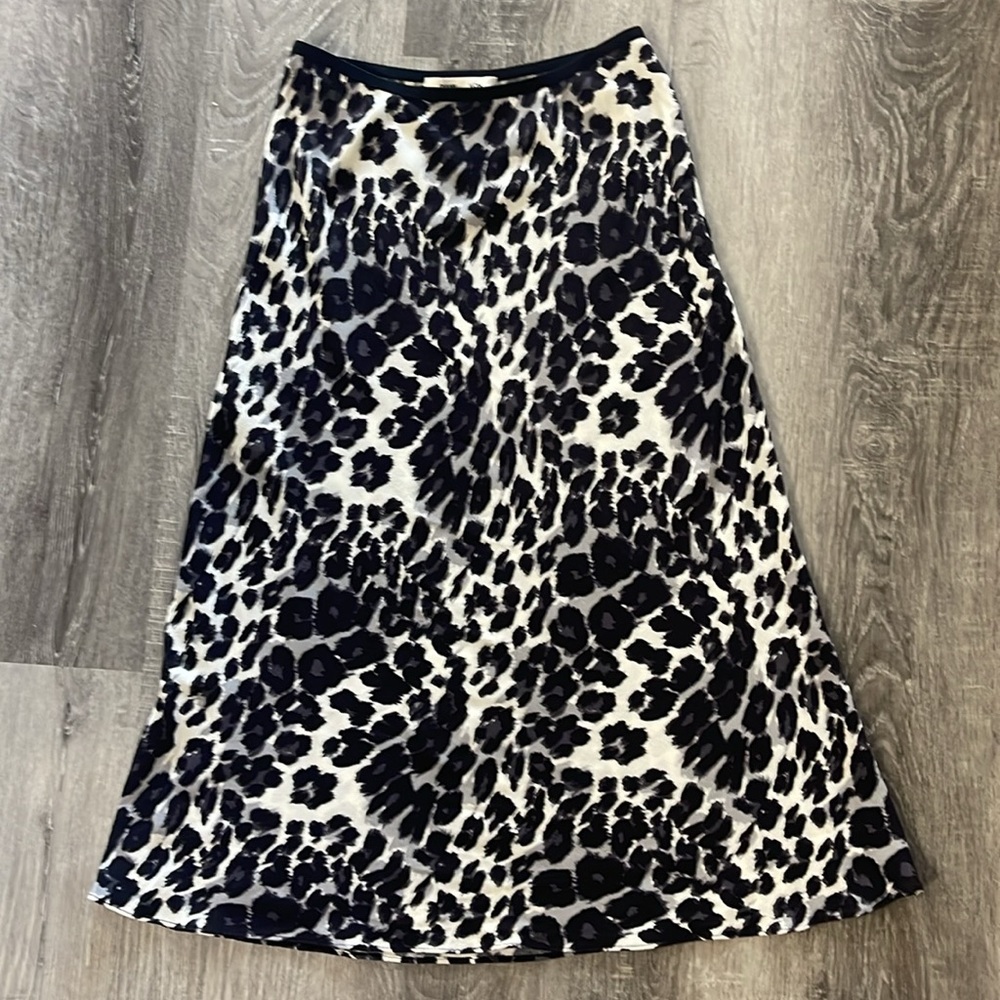 Diane Von Furstenberg animal print Midi skirt